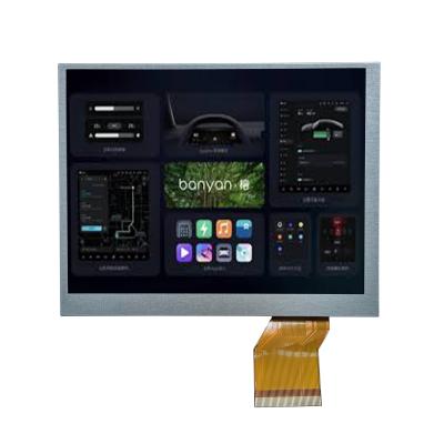 China 5.7 inch Industrial VGA TFT Display JD9168S RGB 640*480 met aangepast touchscreen Alle/IPS kijkrichting Te koop