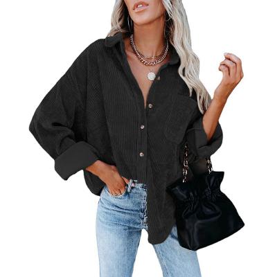 China High Quality Comfortable Anti-pilling Appropriate Prices Casual Long Sleeve Women Button Up Shirt for sale