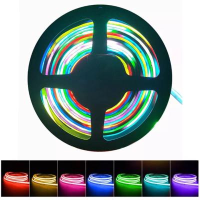 中国 屋外の適用範囲が広い RGB 穂軸 LED のストリップ 12V 24V IP67 CCT Dimmable Cuttable 販売のため