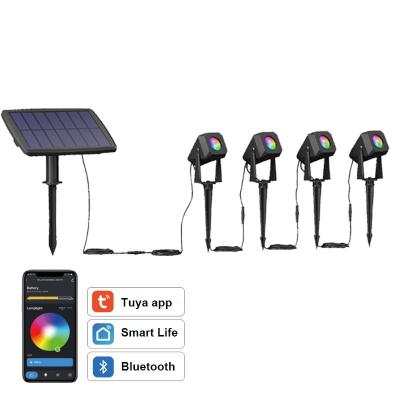 China 85RA RGB Colored Outdoor Spotlights Multiscene Remote Control for sale