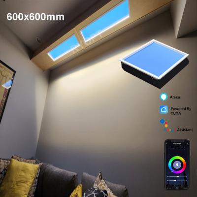 China Moderno minimalista LED Panel de techo de luz, complementa varios estilos de decoración interior en venta