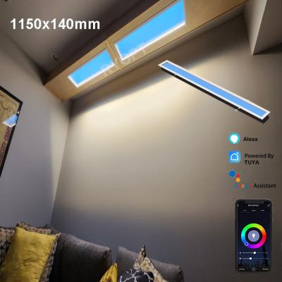 Chine 3.6A Panneau LED de rétroviseur artificiel actuel avec Tuya WiFi BT Control Panneau LED de faux rétroviseur à vendre