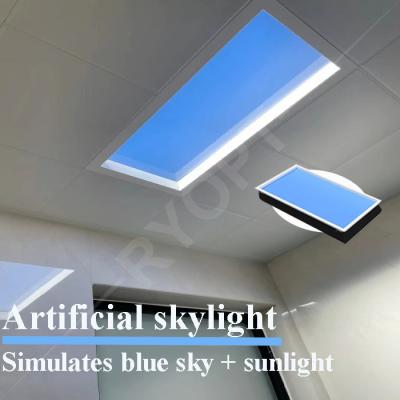 China Artificial Sunlight Faux Skylight Panels Led Ceiling 50W Tuya Dimmable Natural Blue Sky zu verkaufen