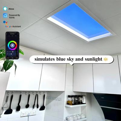 China 18 kg Led-Skylight-Panels mit breiter Lichtdeckung in Aluminiumlegierung zu verkaufen