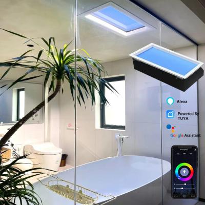 China 150W Dimmable LED Artificial Skylight Wide Coverage Tuya / WiFi / Bluetooth Controllable for sale