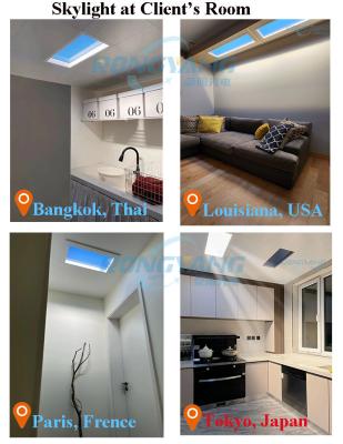 China 50W LED Fake Skylight für das zirkadiane Projekt und 95 RA Cri Standard zu verkaufen