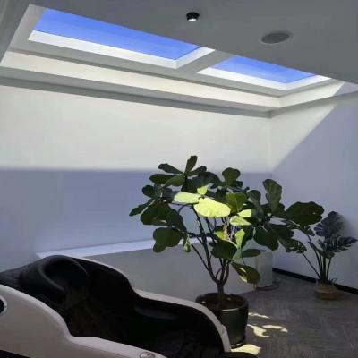 China 1200x600 Faux Window Light Panel Blue Sky Light Circadian Rhythm Natural Sunlight for sale