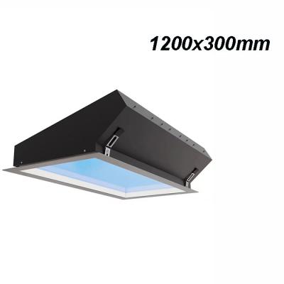 China Iluminación circadiana simula diferentes colores del día Paneles de ventanas falsos 110-240V en venta