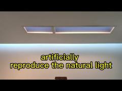 Tuya 600x600 Square LED Fake Window Artificial Sunlight Skylight