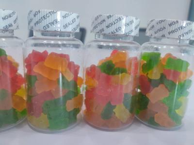 China Health Care 10 - 20mg CBD Gummy Bears Candy Fruit Flavour for sale