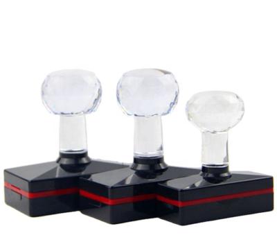 China HB Instant Stamp High Quality Crystal Instant Stamp Holder For Customs Office Rubber Stamp for sale