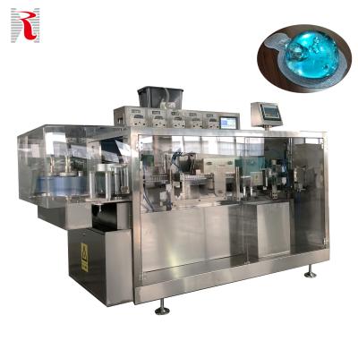 China HOLS-118 Full Food Servo Control Automatic Essence For Face Liquid Ampoules Filling And Sealing Machine for sale