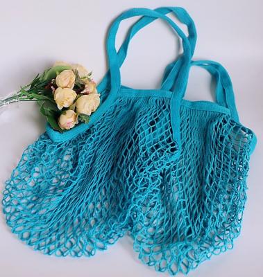 China Gots eco-friendly reusable reusable foldable custom cotton product mesh grocery tote bags drawstring shopping for sale