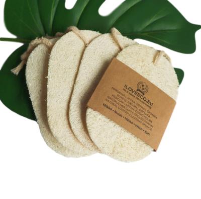 China Viable Natural Kitchen Sponge Loofah Body Shower Loofah Dish Biodegradable Wash Scrub Sponge for sale