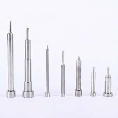 China Industrial Non-Standard Mold Parts Precision Field High Speed ​​Steel S136 Stamping Parts Tungsten Needle Oval Steel Punch Punch for sale