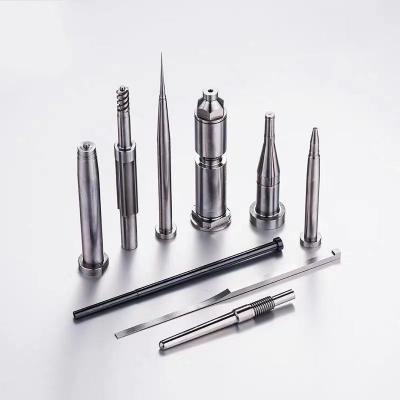 China Industrial field processing non-standard custom steel mold parts precision mold punch rod tungsten punch needle punch for sale