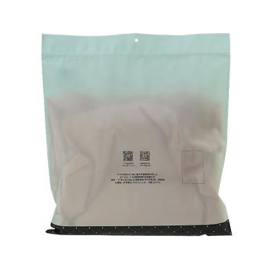 China Customized Mylar Moisture Proof Matte Zip Lock Aluminum Foil Bag Frosted Packaging Bags For Clothing for sale