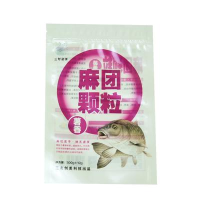 China Moisture Proof Custom Plastic Three Side Seal Pouch Mylar Bag Biodegradable Printed With Zipper for sale