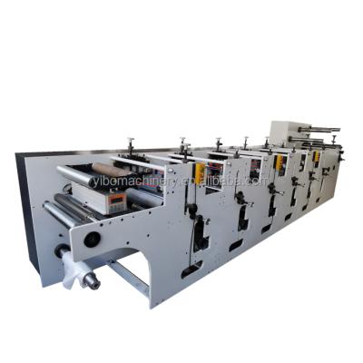 中国 Building material stores zbs 320 label flexo printing machine 販売のため