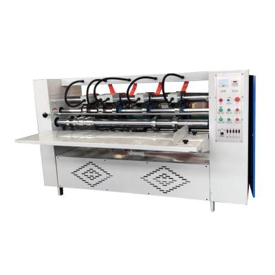 China High stability 2500 Slitting crease corrugated carton making thin blade slitter scorer machine 5 knives 8 scorer for sale