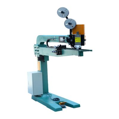 China Small install space factory  direct sale  corrugated cardboard  servo type stapler stitching stitcher machine for making carton box for sale