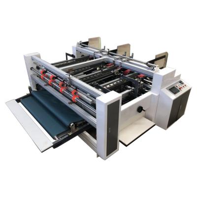 China Making carton box semi automatic carton making machine cardboard folder gluer for sale