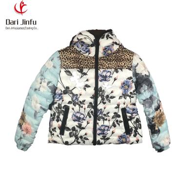 China Sustainable Custom Design Comfortable Down Jacket Children's Jackets Printed Winter Clothes For Kids for sale