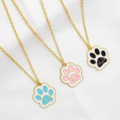 China Fashion Cat Jewelry Necklace Friends Metal Ally Pendant Gold Plated Necklaces for sale