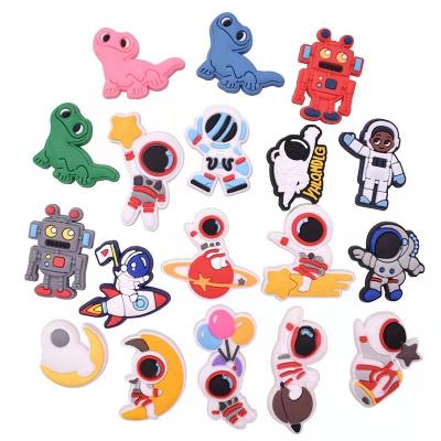 China 2022 New Croc Charms Soft PVC Rubber Custom Shoe Clog Charms Wholesale For Kids for sale