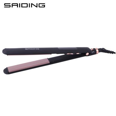 China 2022 Outdoor Salon Tools Styler Professional Ceramic Coating Hair Straightener With Locking Handle for sale