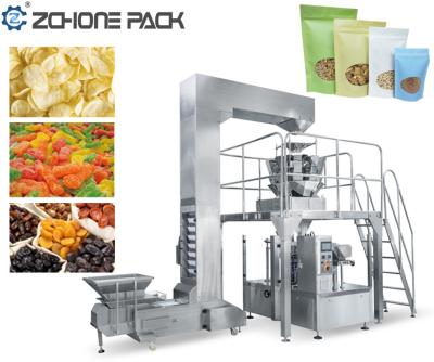 China Vollautomatische Lebensmittelverpackungsmaschine Multi Function Multi Station zu verkaufen