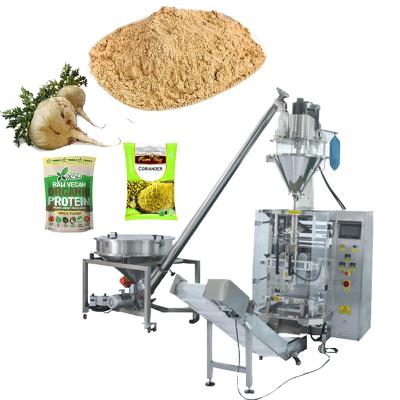 China Vertical Powder Packaging Machine With Screw Metering Machine Raw Material Powder for sale