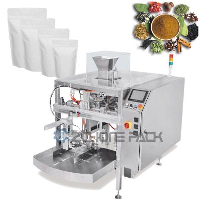 China Completamente automático levántese la empaquetadora Mini Doypack Packing Machine de la bolsa en venta