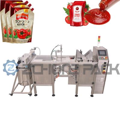 China Ketschup-flüssiger Verpackungsmaschine Doypack-Verpackungsmaschine-Tomatensauce-Beutel zu verkaufen