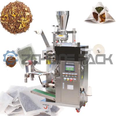 China Tea Bag Inside And Outside Bag Packaging Machine Tea Herbal Tea Tea Small Granules for sale