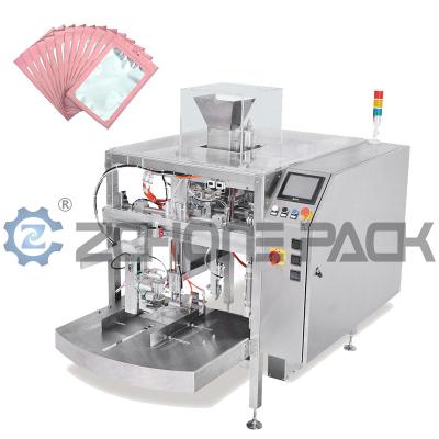 China 0.65Mpa Mini Pouch Packaging Machine, máquina de embalagem multifuncional do saco de Premade à venda