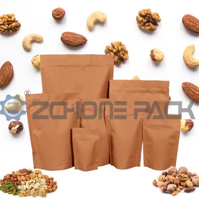 China Nuss-Körnchen Premade-Taschen-Verpackentaschen-Stand herauf Taschen-Schlauchbeutel-Kasten-Tasche zu verkaufen