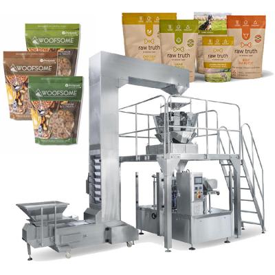 China ZCHONE Pet Food Granule Pouches Packing Machine Snack 220V 380V 50HZ 60HZ en venta