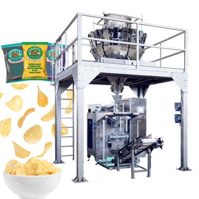 China Aardappel Chip Packaging Machine Vertical Bag die Machine maken Te koop