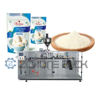 Cina 5KW Doypack Packing Machine Pre-made Bag Hot Spice Nozzle Zipper Bag Filling Packaging Machine in vendita