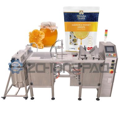 China Stainless Steel Food Liquid Milk Sauce Juice Packaging Machine for sale