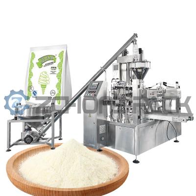 China Máquina automática de llenado de polvo Máquina automática de embalaje de alimentos Embalaje de polvo en venta