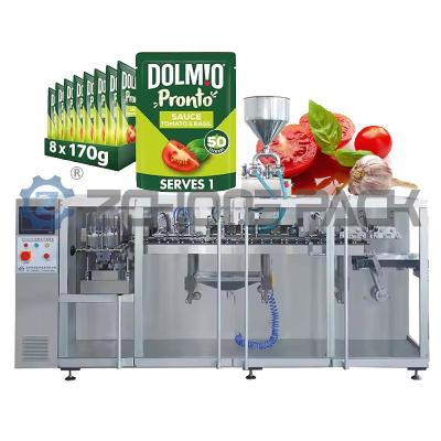 Cina Macchine di imballaggio orizzontali in forma di sacchetto di sacchetto Liquid Multi-station Packaging Equipment in vendita