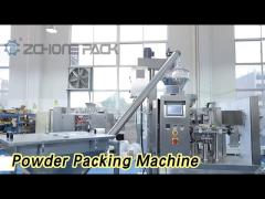 Accuracy Powder Packing Machine High Speed Automatic Measuring Multi Station