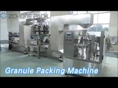 Vacuum Granule Packing Machine Multi Function High Speed For Nuts Pouch