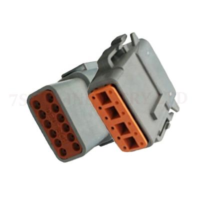 China DTM06-12S DTM04-12P 12 Pin Automotive Auto Male And Female Wire Harness Connector for sale