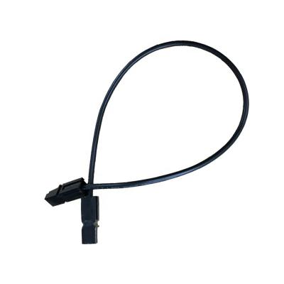 China 1 Pin Black 15-45A Electronic Automotive Connector Wire Harness with A.W.G. 16 12 inch wire for sale