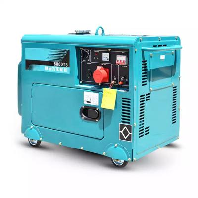 China Super Silent Small Diesel Generator Portable 110V 220v/380v for sale