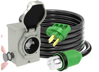 China Model GSA-B26 Generator Accessories , 15Ft Generator Extension Cable for sale