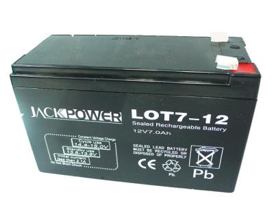 China Leak Proof DC12V 7AH Sealed VRLA Battery For Solar System for sale